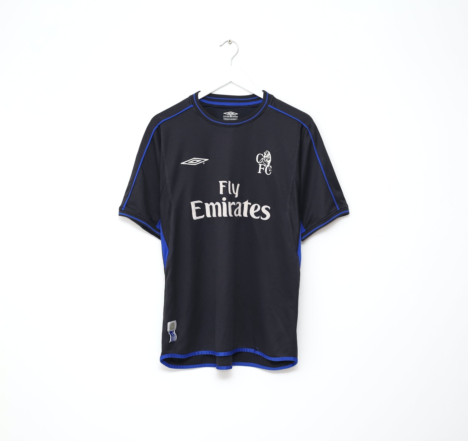 CHELSEA 2002 2003 AWAY FOOTBALL SHIRT SOCCER JERSEY UMBRO sz