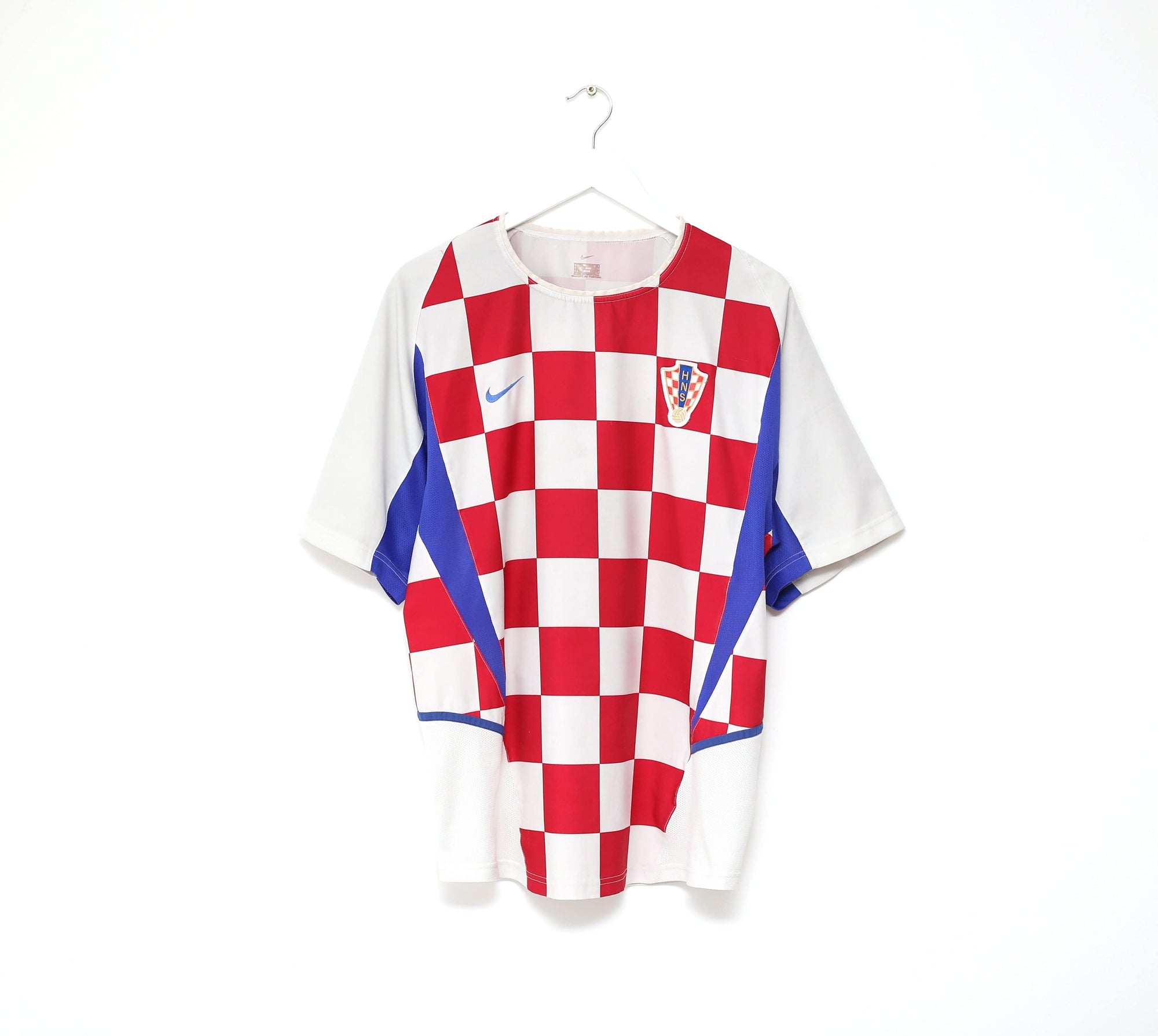 2002/04 CROATIA Vintage Nike Home Football Shirt Jersey (L)
