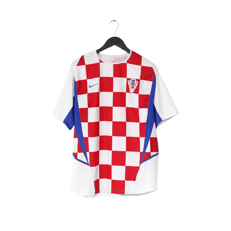 2002/04 CROATIA Vintage Nike Home Football Shirt (M) World Cup 2002