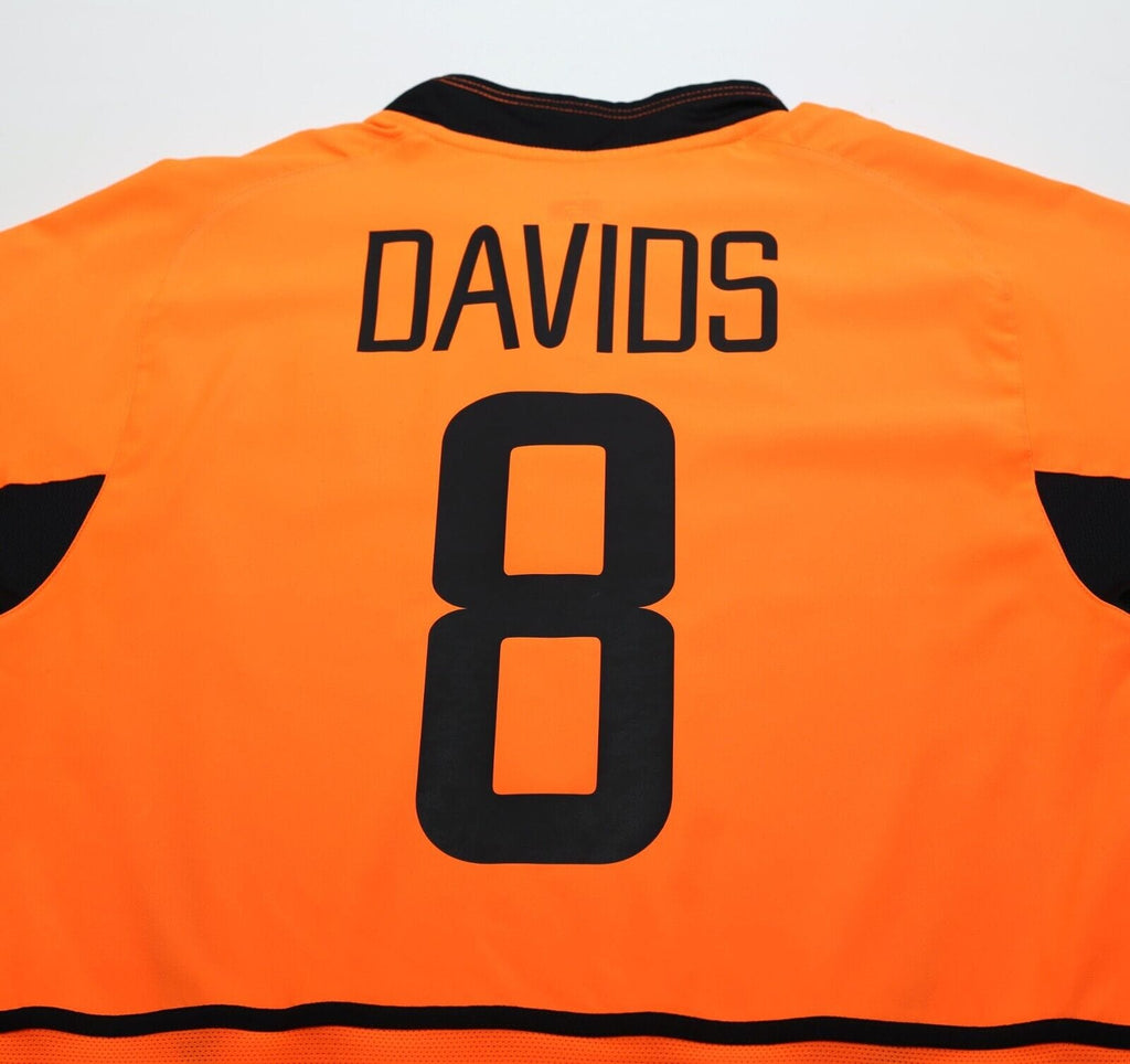 2002/04 DAVIDS #8 Holland Vintage Nike Home Football Shirt (M)