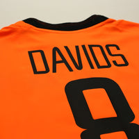 2002/04 Davids #8 Holland Vintage Nike Home Football Shirt (XL)