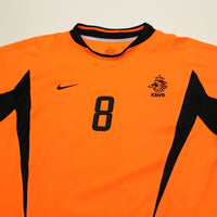 2002/04 Davids #8 Holland Vintage Nike Home Football Shirt (XL)