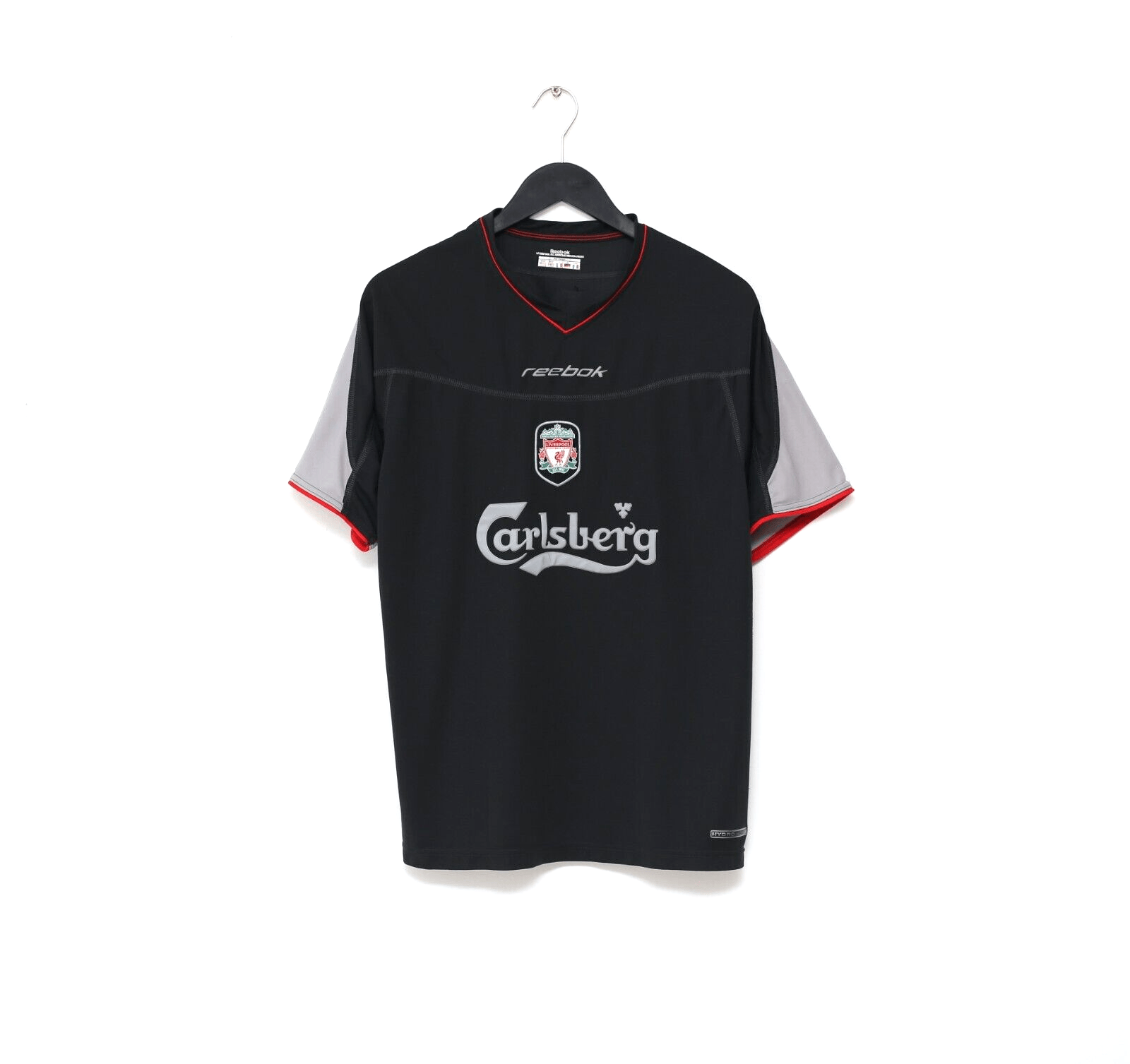 2002/04 Gerrard #17 Liverpool Vintage Reebok Away Football