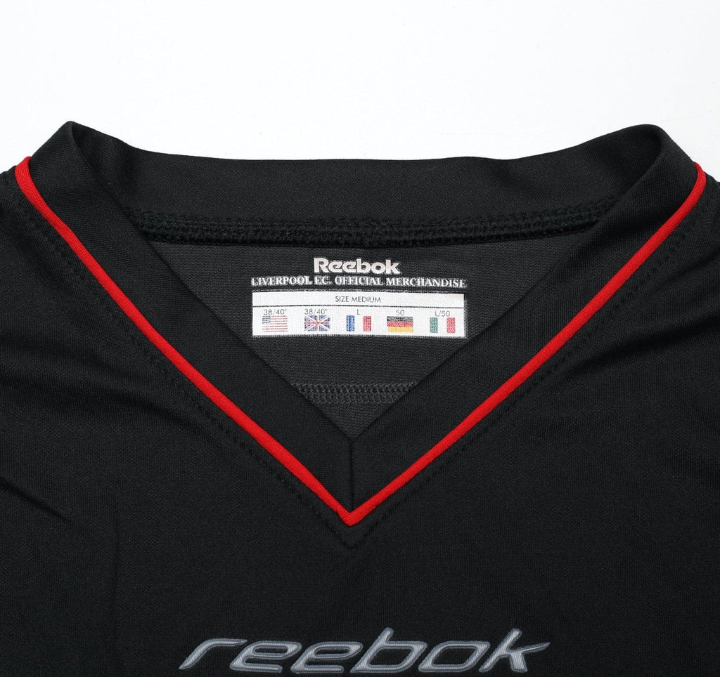 2002/04 GERRARD #17 Liverpool Vintage Reebok Away Football Shirt (M)