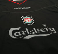 2002/04 GERRARD #17 Liverpool Vintage Reebok Away Football Shirt (M)