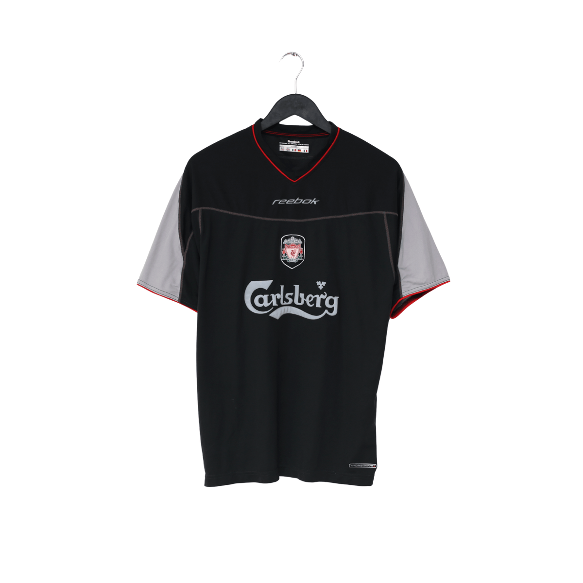 2002/04 GERRARD #17 Liverpool Vintage Reebok Away Football Shirt (M)