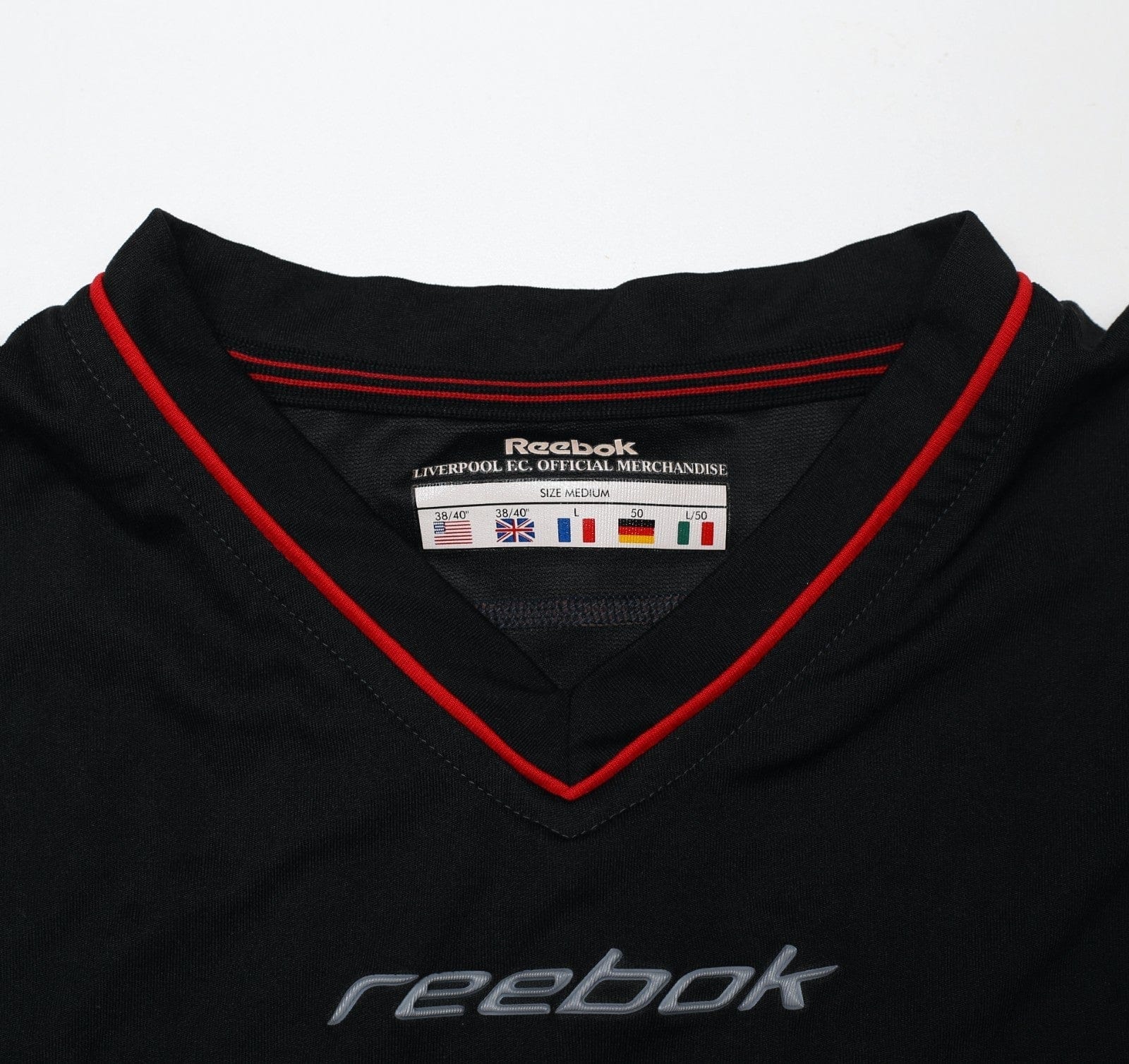 2002/04 GERRARD #17 Liverpool Vintage Reebok Away Football Shirt (M)