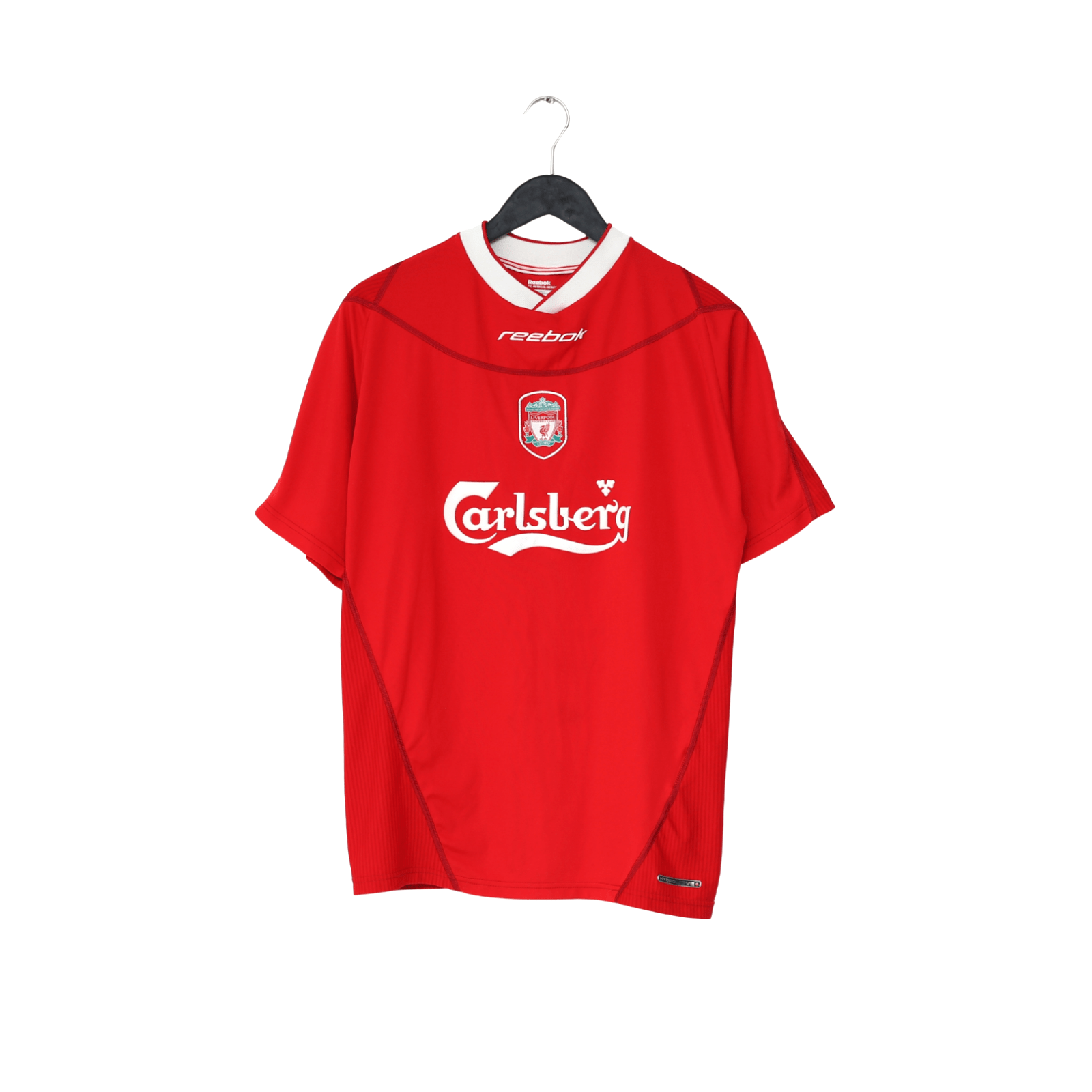 2002/04 GERRARD #17 Liverpool Vintage Reebok Home Football Shirt (M) 38/40