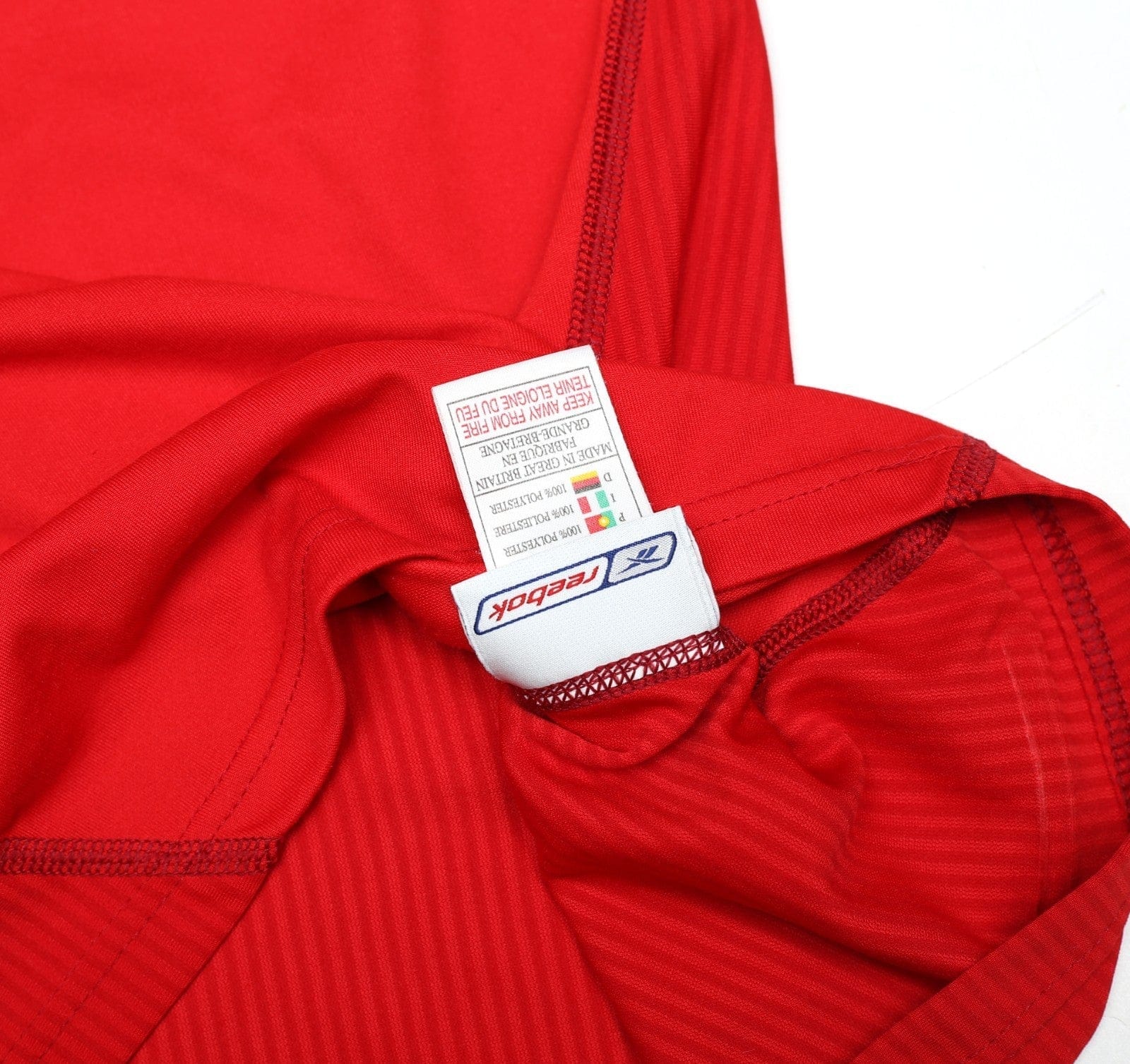 2002/04 GERRARD #17 Liverpool Vintage Reebok Home Football Shirt (M) 38/40