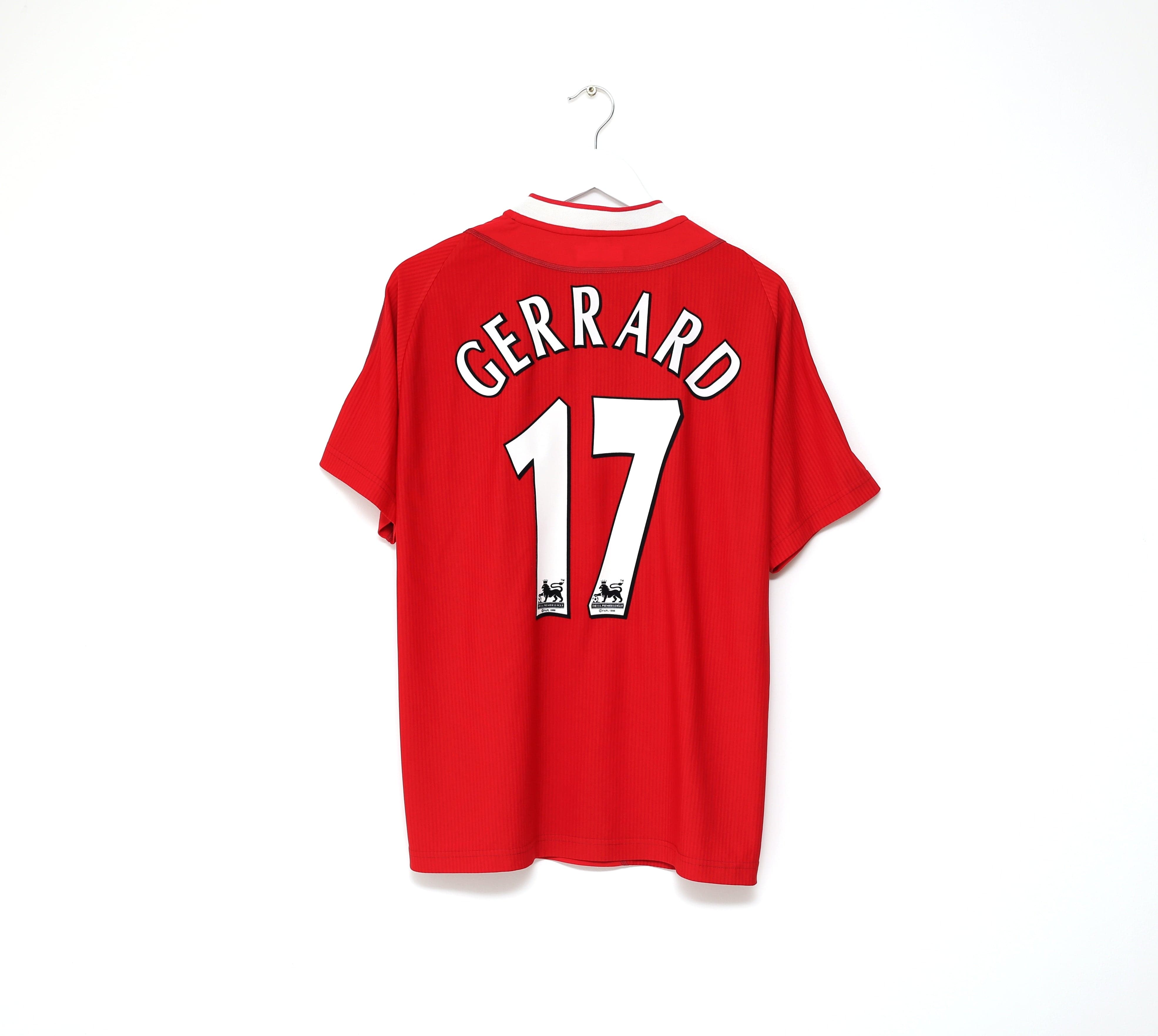 02's Reebok × Liverpool S/S Game Shirts LIVERPOOL Reebok LFC 2001/2003 Home Shirt UEFA Cup Jersey UK