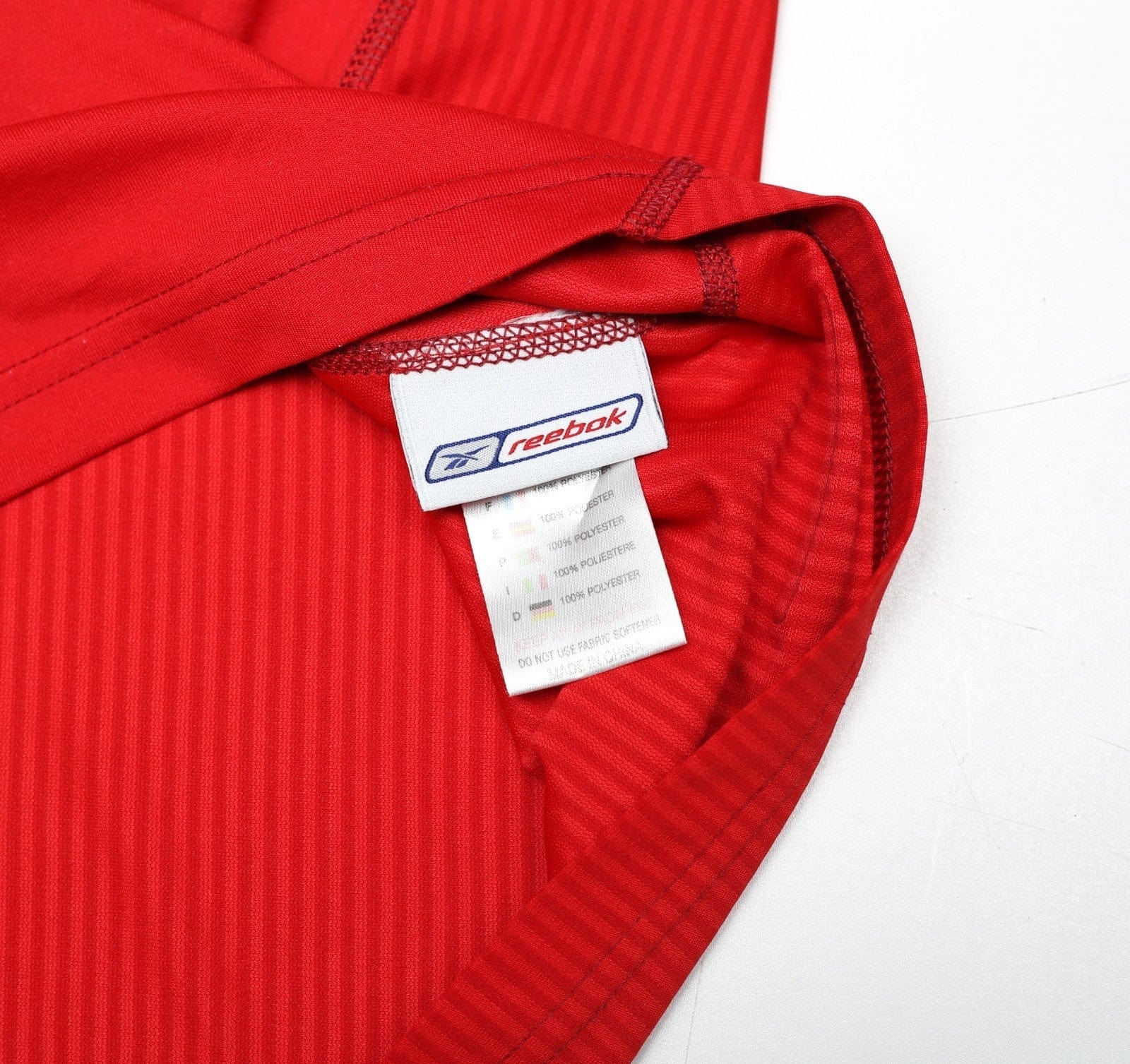 2002/04 GERRARD #17 Liverpool Vintage Reebok Home Football Shirt (S) 34/36