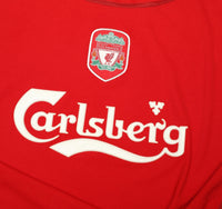 2002/04 GERRARD #17 Liverpool Vintage Reebok Home Football Shirt (S) 34/36