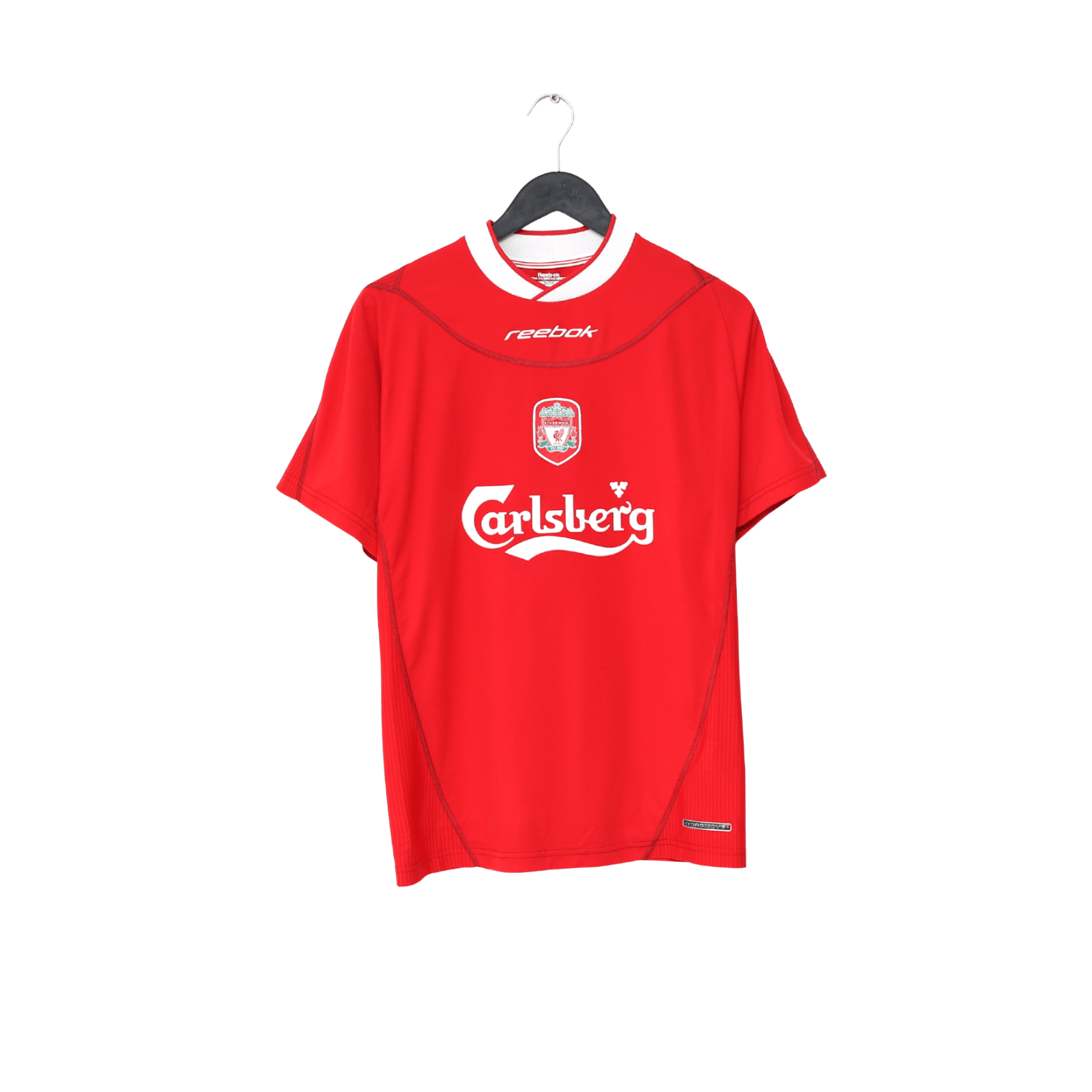 2002/04 GERRARD #17 Liverpool Vintage Reebok Home Football Shirt (S) 34/36