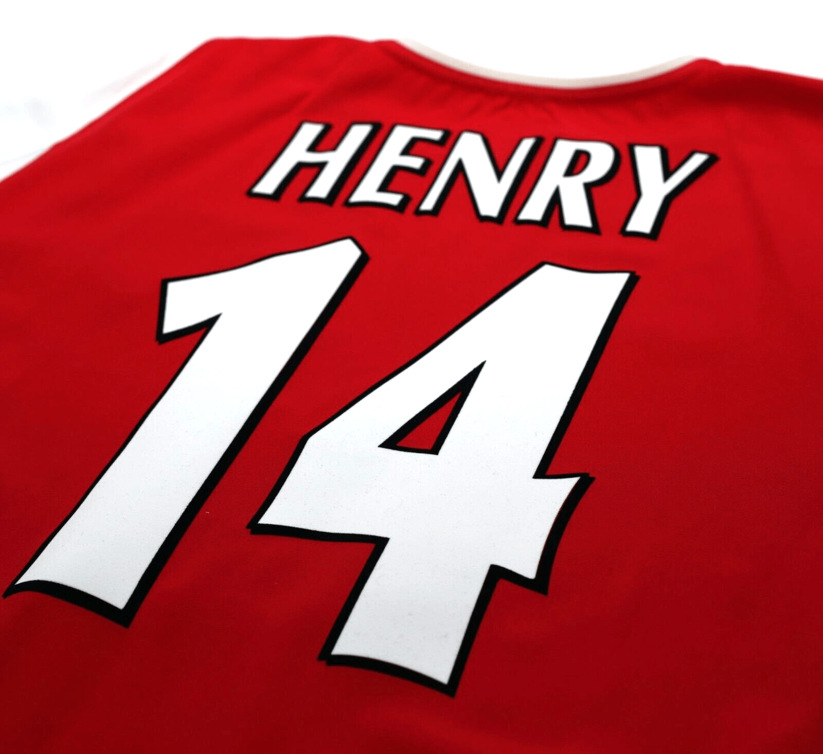 2002/04 HENRY #14 Arsenal Vintage Nike Home Football Shirt Jersey (L)