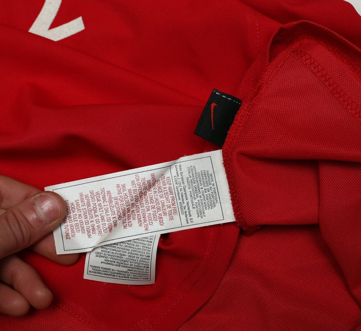 2002/04 HENRY #14 Arsenal Vintage Nike Home Football Shirt Jersey (L)