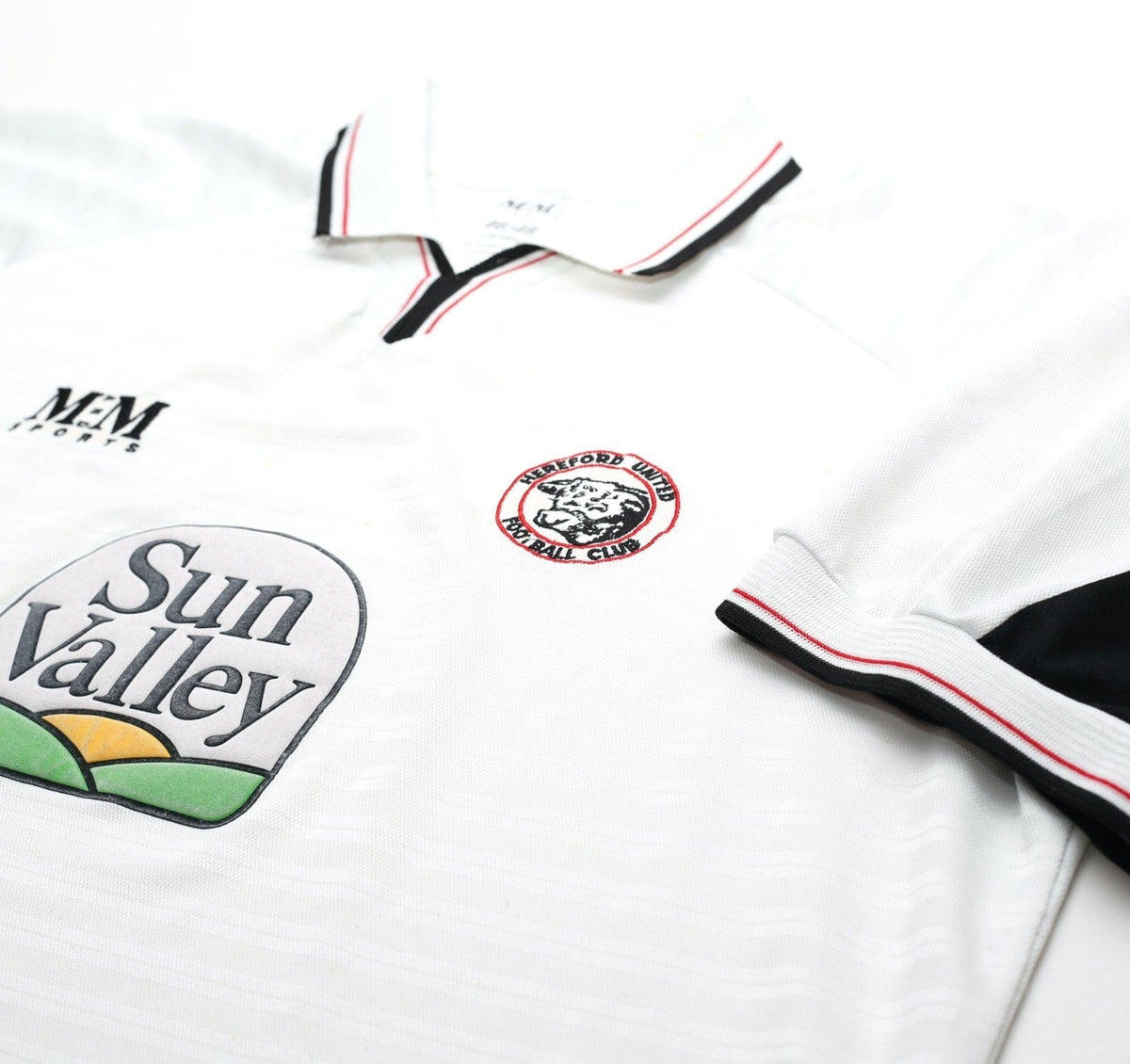 2002/04 HEREFORD UNITED Vintage M AND M SPORTS Home Football Shirt (XL)