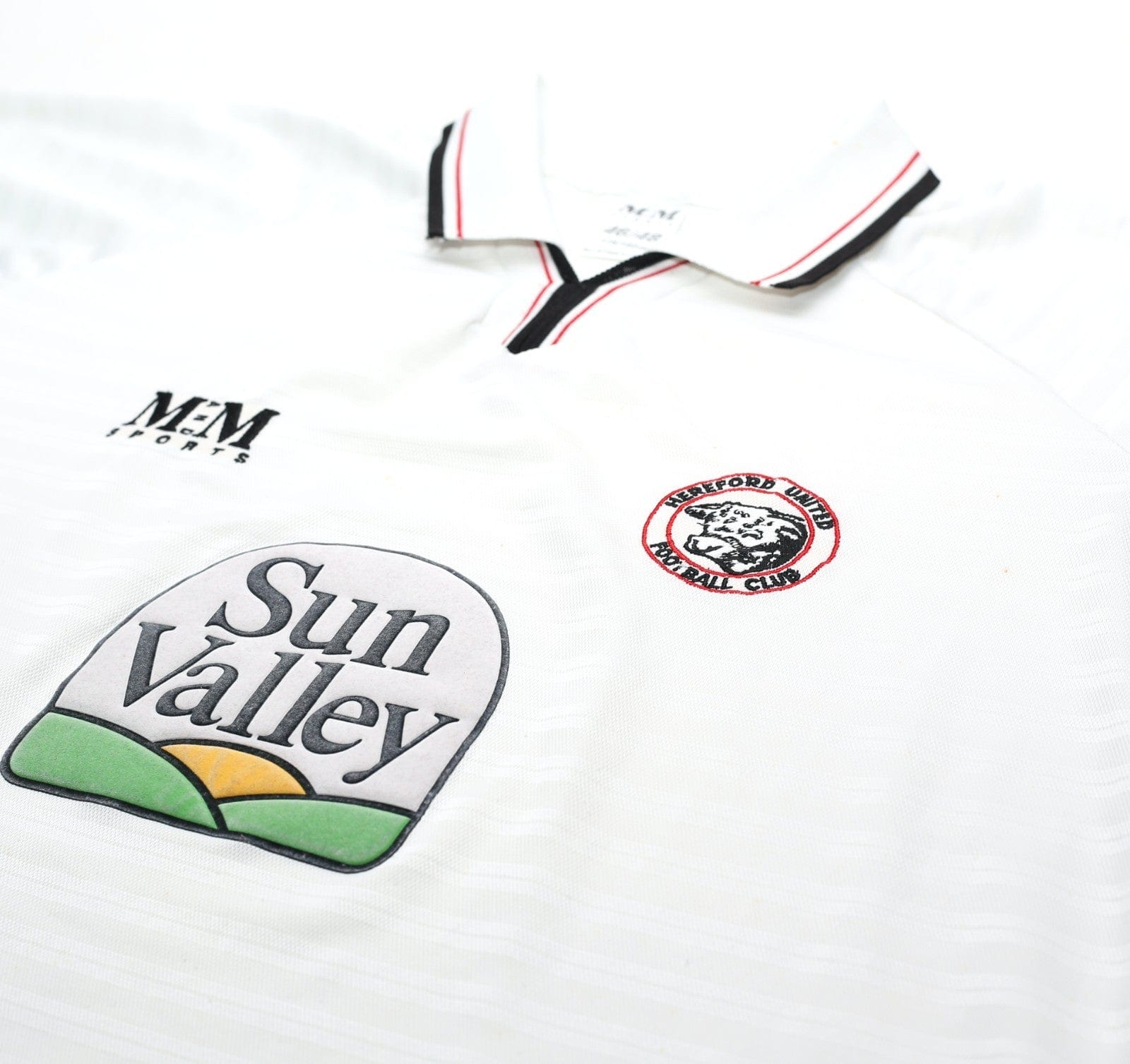 2002/04 HEREFORD UNITED Vintage M AND M SPORTS Home Football Shirt (XL)