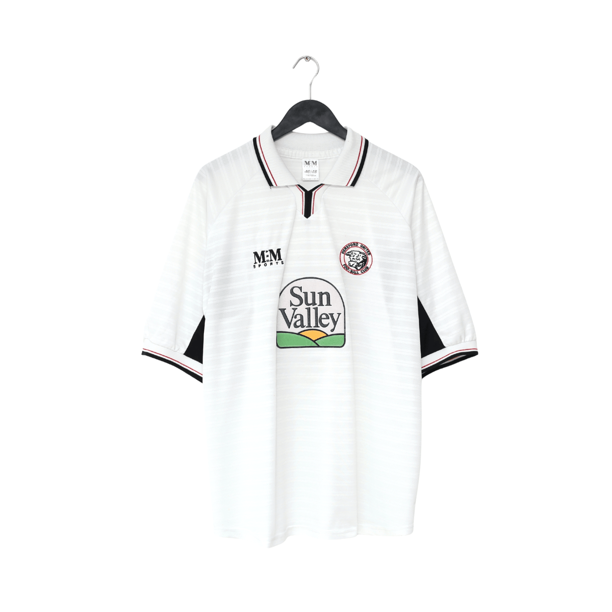 2002/04 HEREFORD UNITED Vintage M AND M SPORTS Home Football Shirt (XL)
