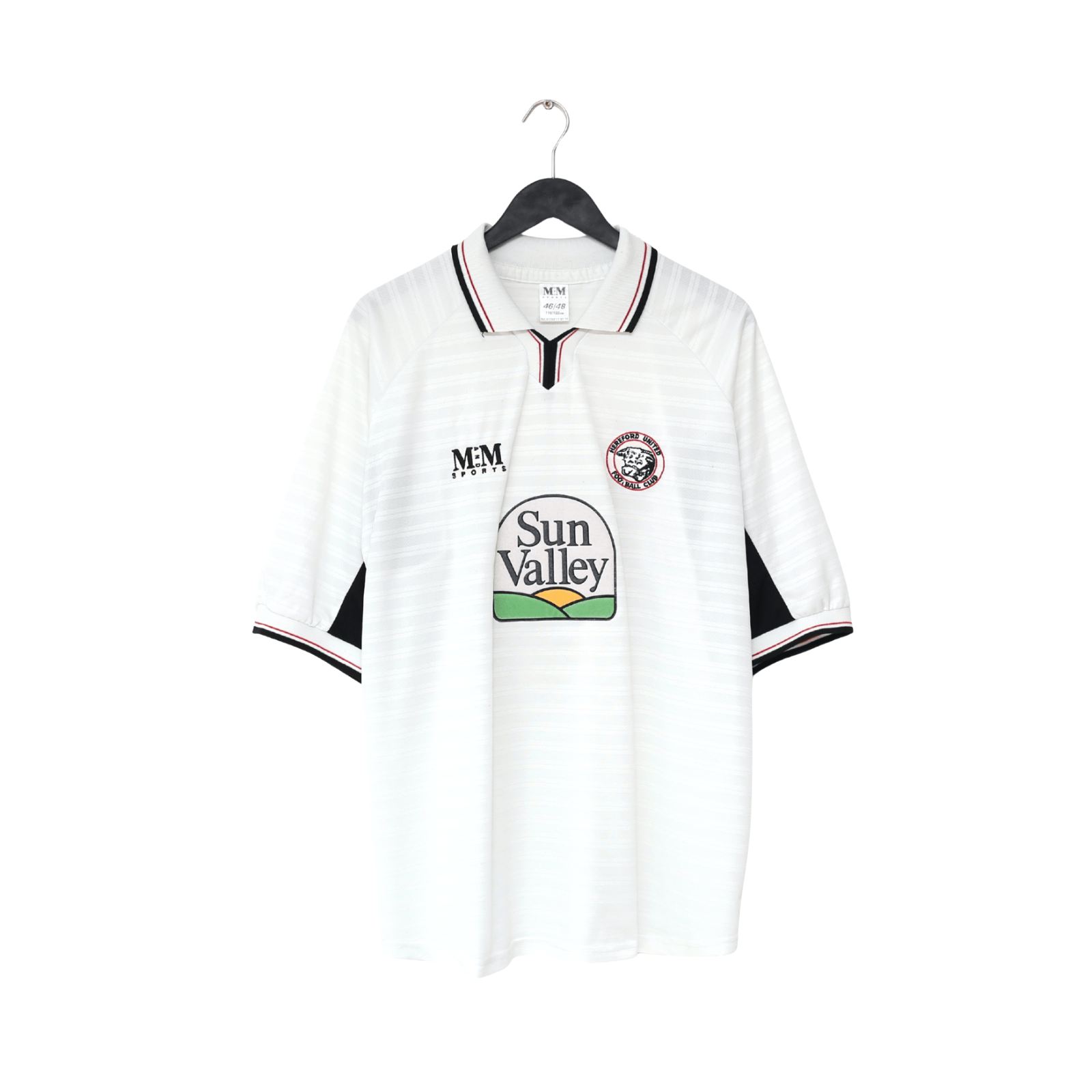 2002/04 HEREFORD UNITED Vintage M AND M SPORTS Home Football Shirt (XL)
