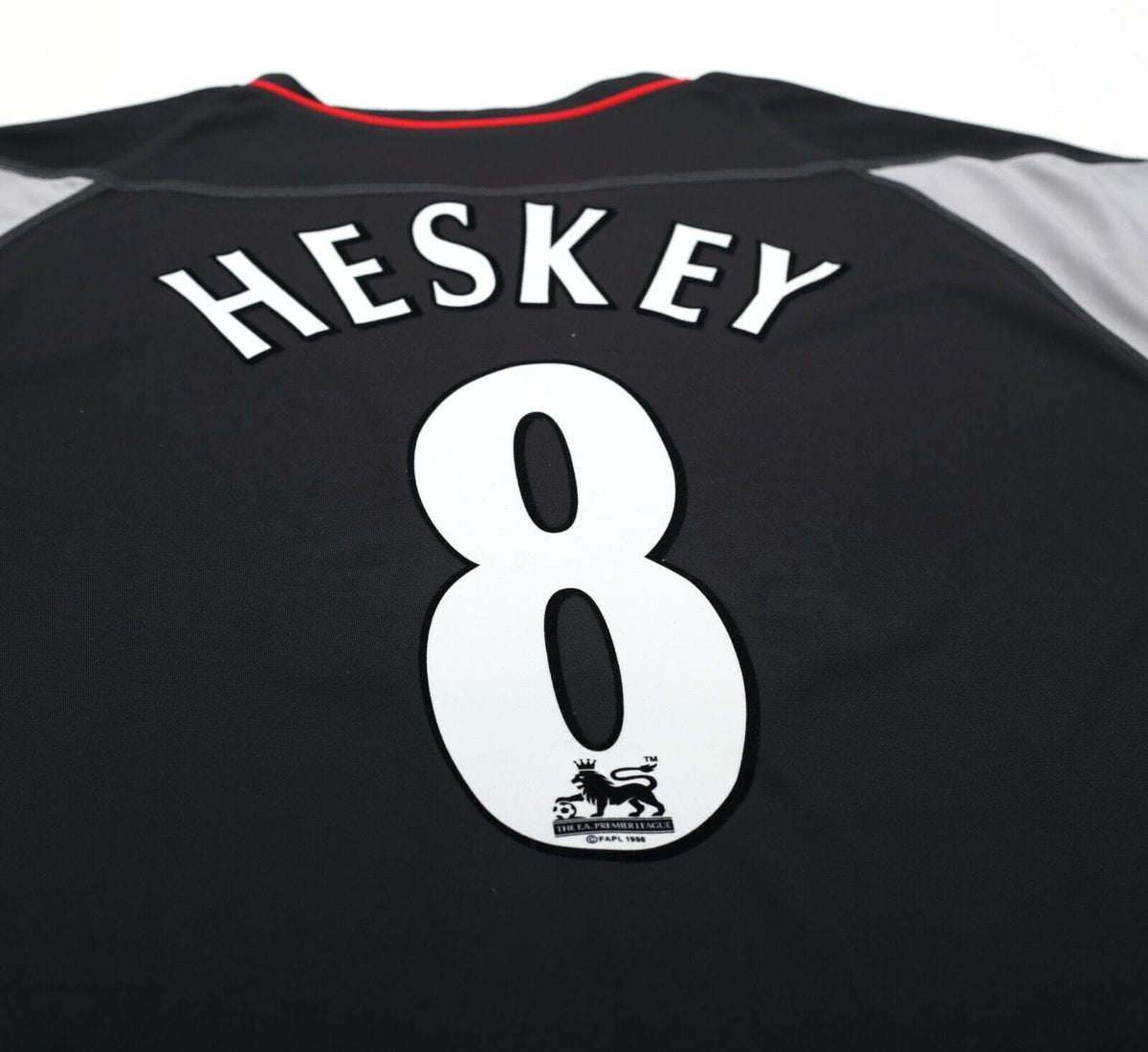 2002/04 HESKEY #8 Liverpool Vintage Reebok Away Football Shirt Jersey (XL)