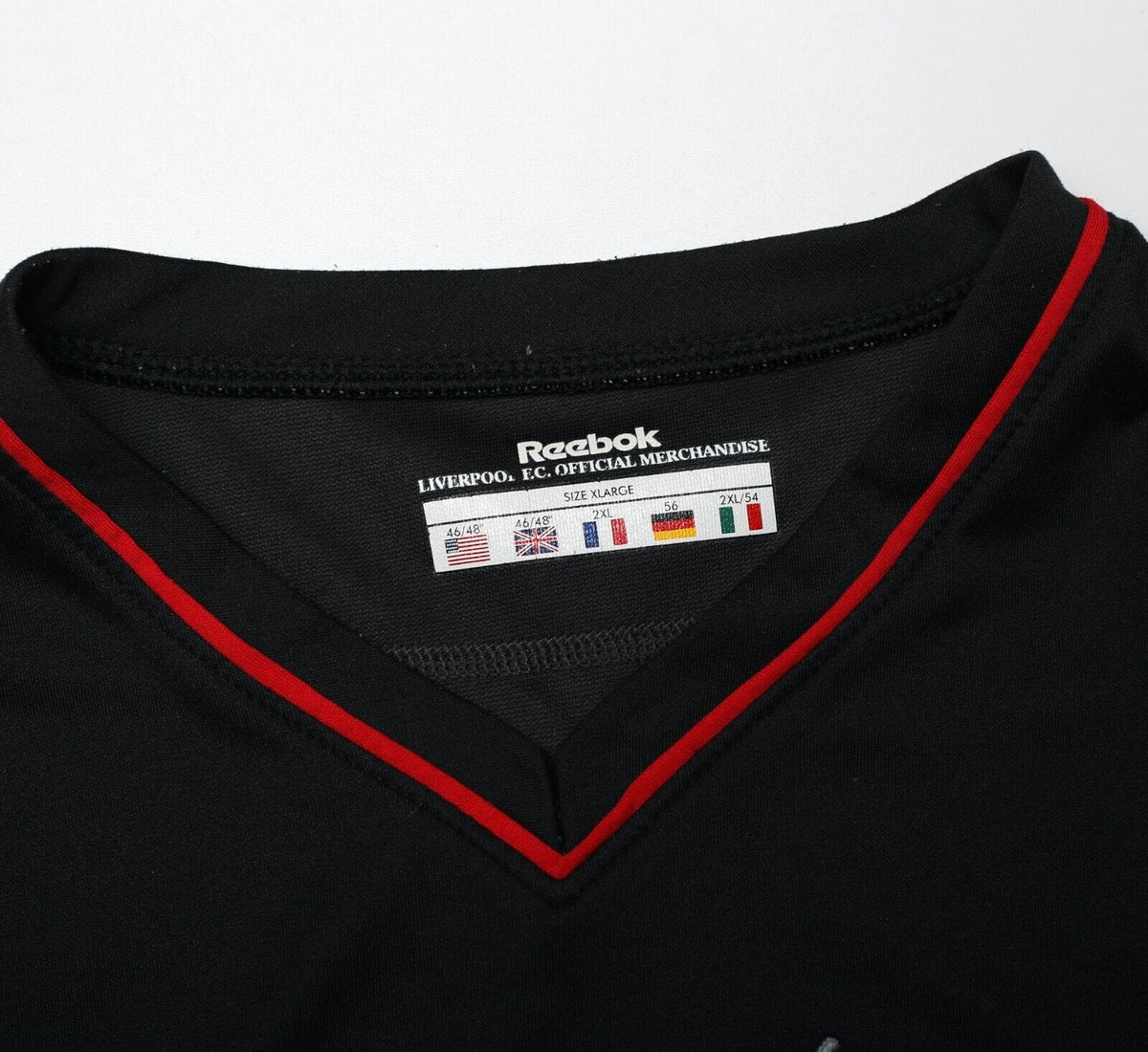 2002/04 HESKEY #8 Liverpool Vintage Reebok Away Football Shirt Jersey (XL)