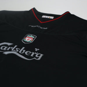 2002/04 Heskey #8 Liverpool Vintage Reebok Away Football Shirt (XL)