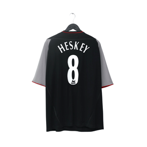 2002/04 Heskey #8 Liverpool Vintage Reebok Away Football Shirt (XL)