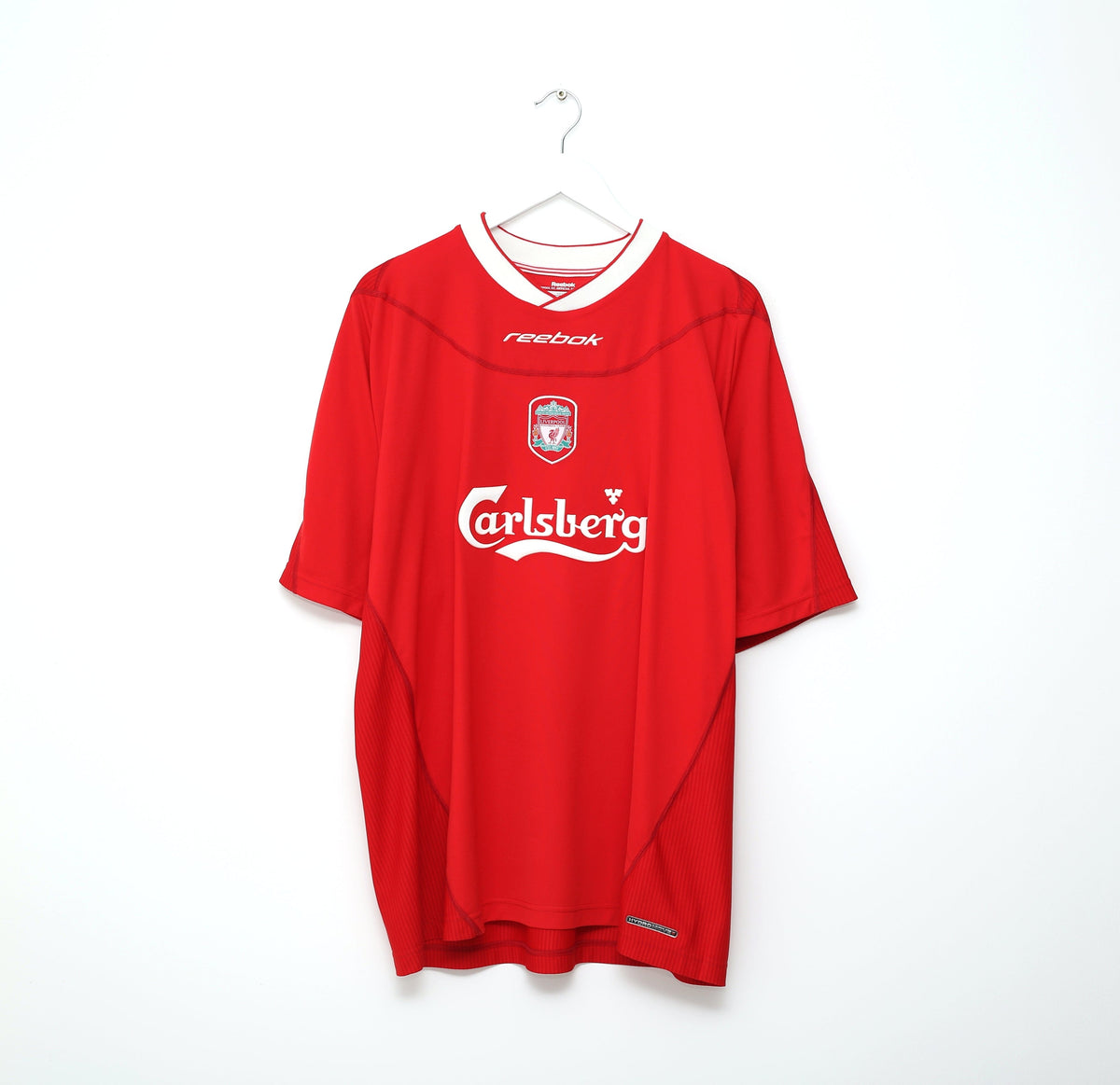 2002/04 KEWELL #7 Liverpool Vintage Reebok Home Football Shirt Jersey (XL)