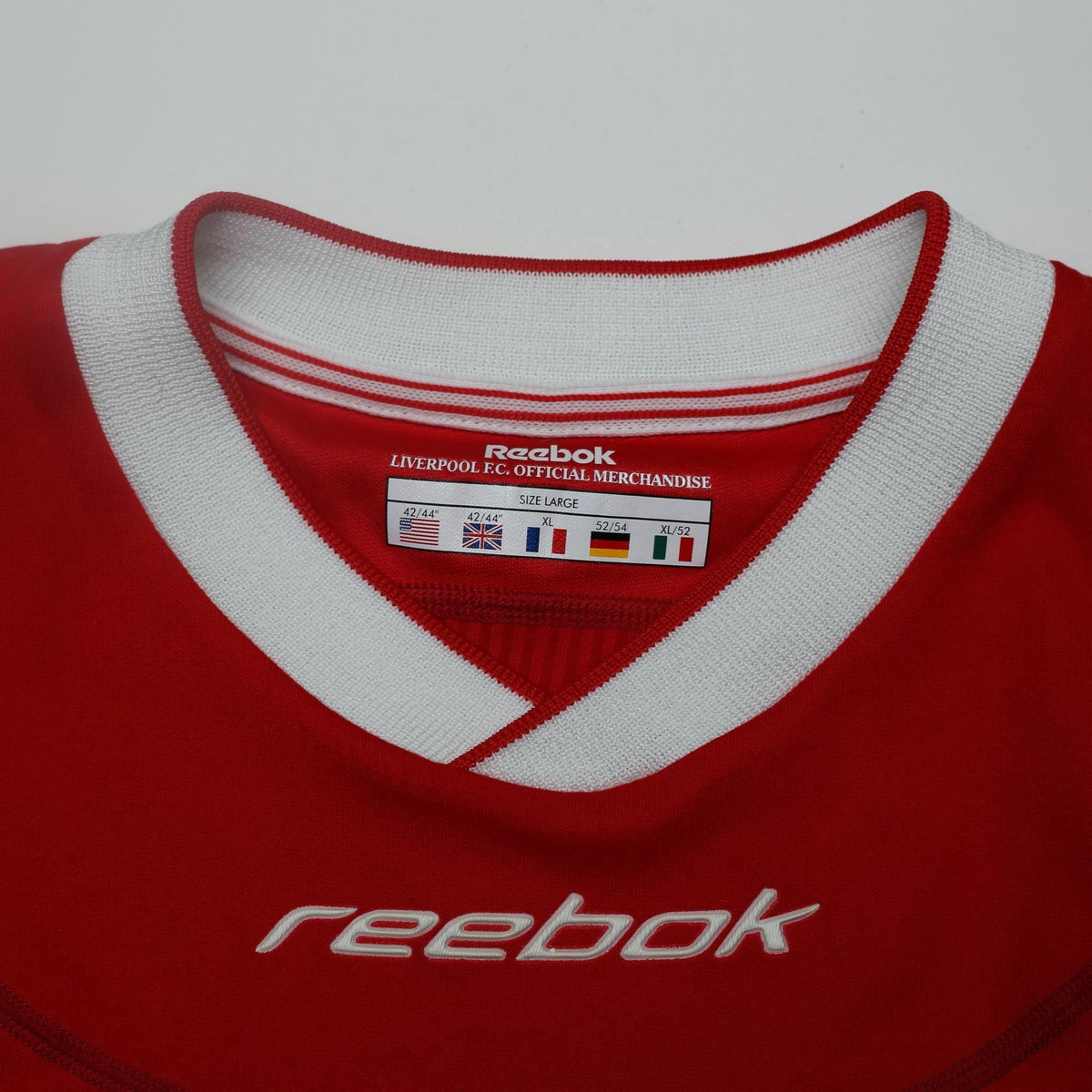 2002/04 Kewell #7 Liverpool Vintage Reebok Home Football Shirt (L)
