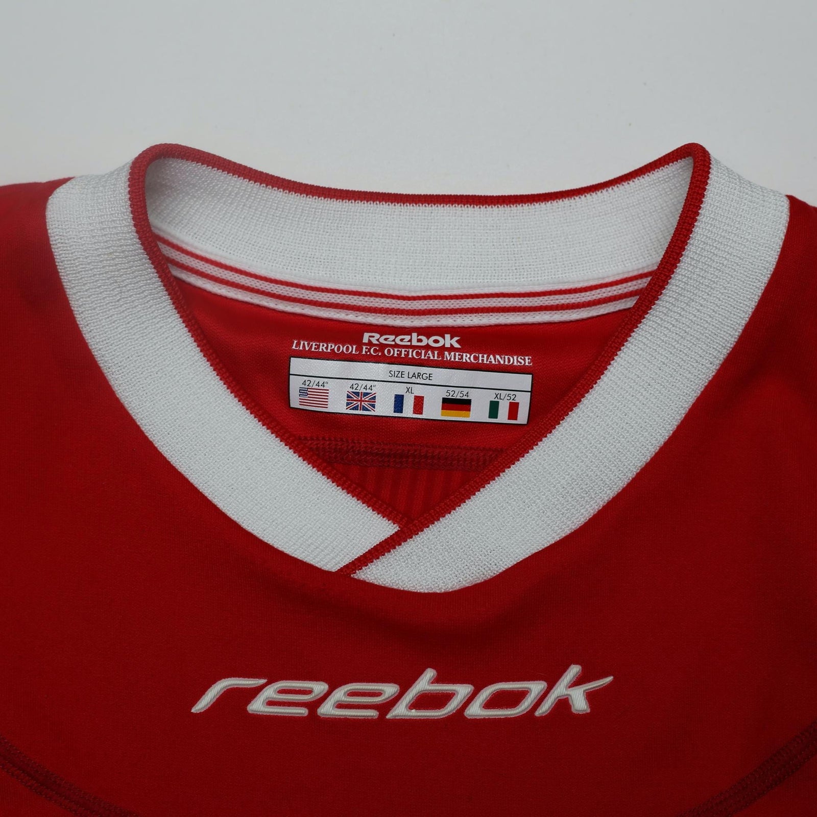 2002/04 Kewell #7 Liverpool Vintage Reebok Home Football Shirt (L)