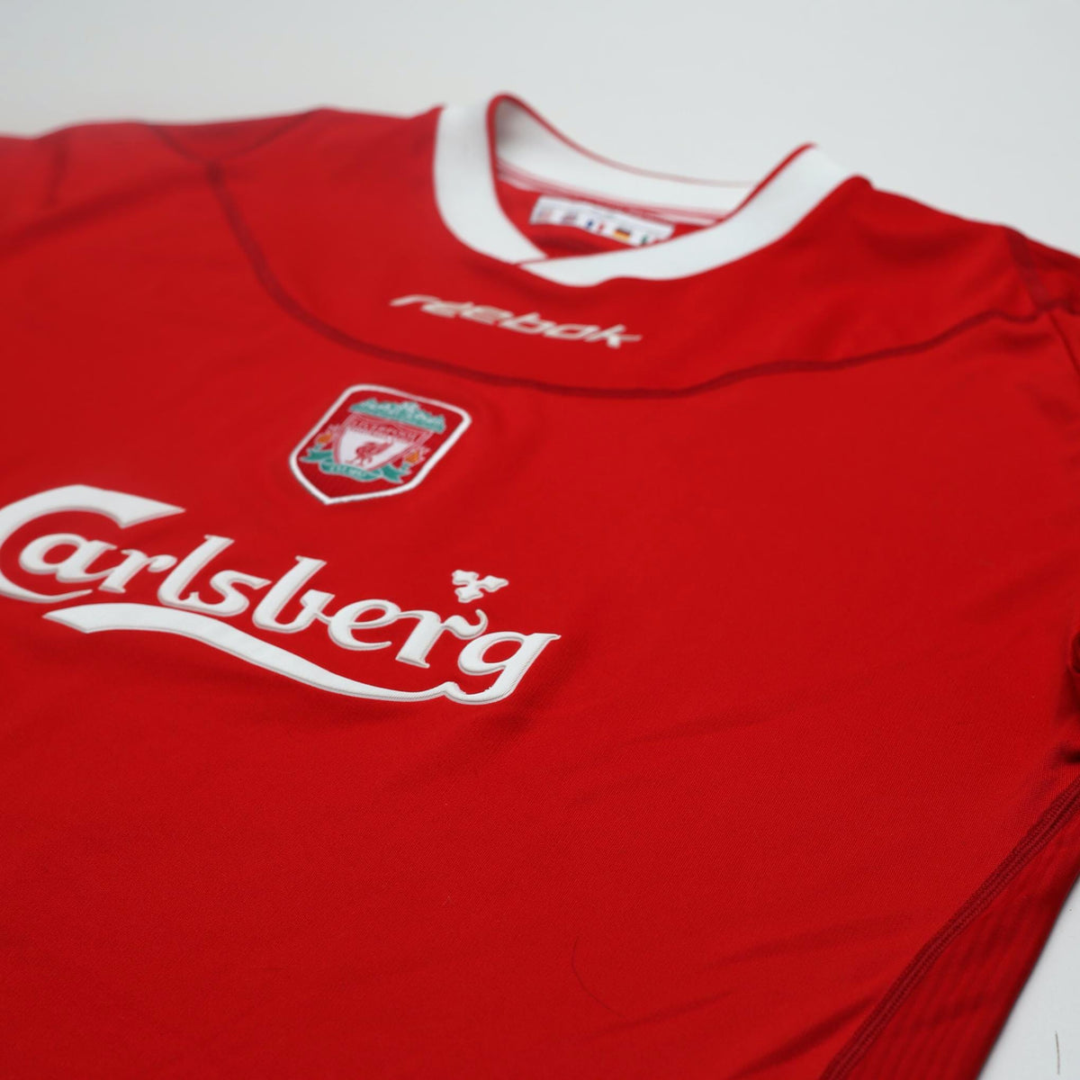 2002/04 Kewell #7 Liverpool Vintage Reebok Home Football Shirt (L)