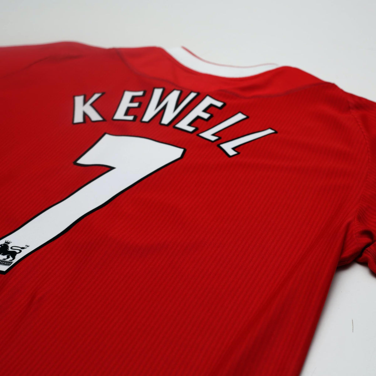 2002/04 Kewell #7 Liverpool Vintage Reebok Home Football Shirt (L)