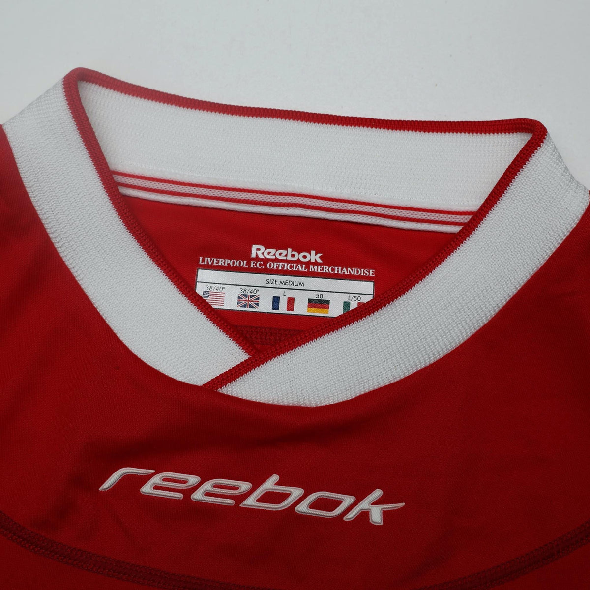 2002/04 Kewell #7 Liverpool Vintage Reebok Home Football Shirt (M)