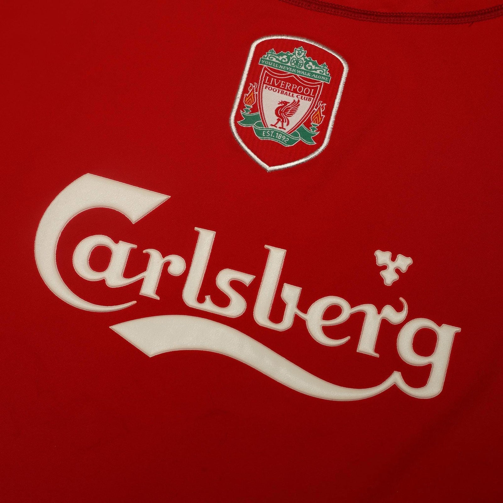 2002/04 Kewell #7 Liverpool Vintage Reebok Home Football Shirt (M)