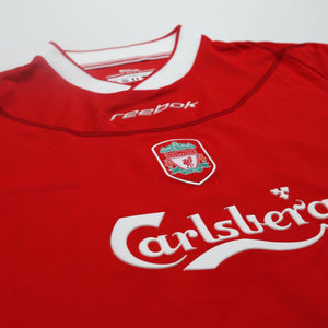 2002/04 Kewell #7 Liverpool Vintage Reebok Home Football Shirt (M)