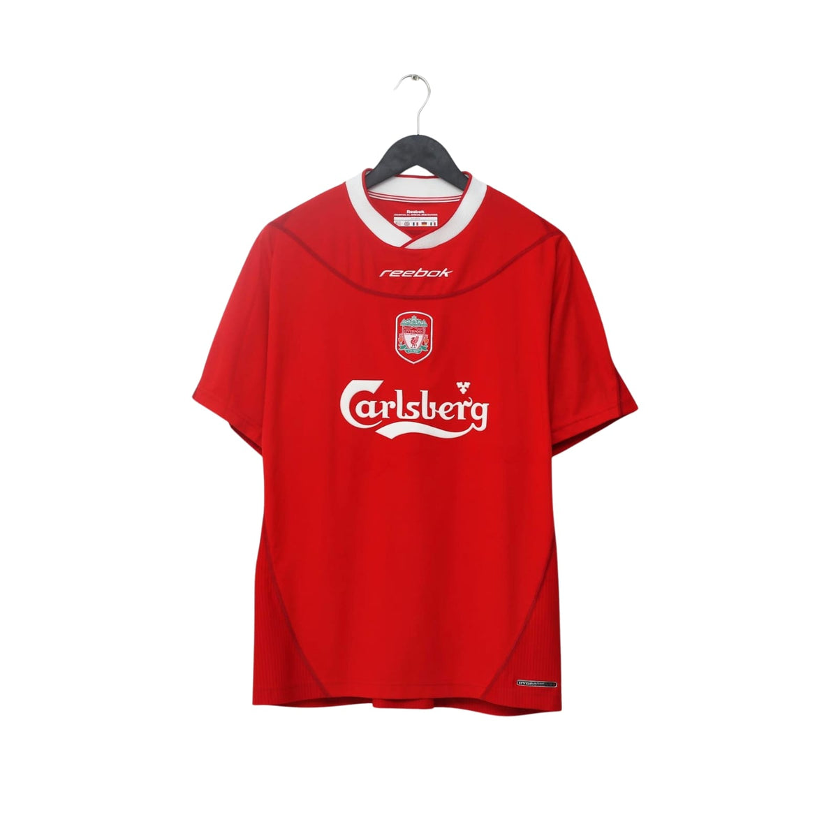 2002/04 Kewell #7 Liverpool Vintage Reebok Home Football Shirt (M)