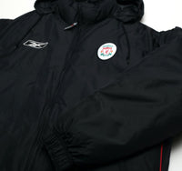 2002/04 LIVERPOOL Vintage Reebok Padded Football Bench Coat Jacket (M)