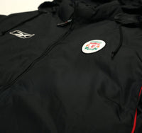 2002/04 LIVERPOOL Vintage Reebok Padded Football Bench Coat Jacket (M)