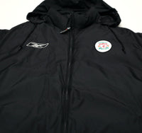 2002/04 LIVERPOOL Vintage Reebok Padded Football Bench Coat Jacket (M)