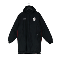 2002/04 Liverpool Vintage Reebok Padded Football Bench Coat Jacket (S/M)
