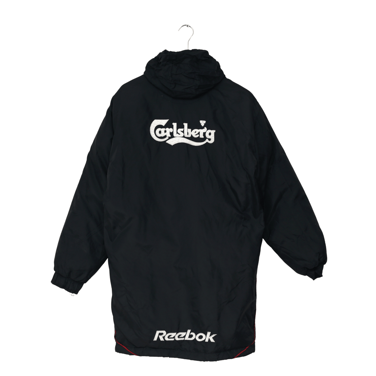 2002/04 Liverpool Vintage Reebok Padded Football Bench Coat Jacket (S/M)