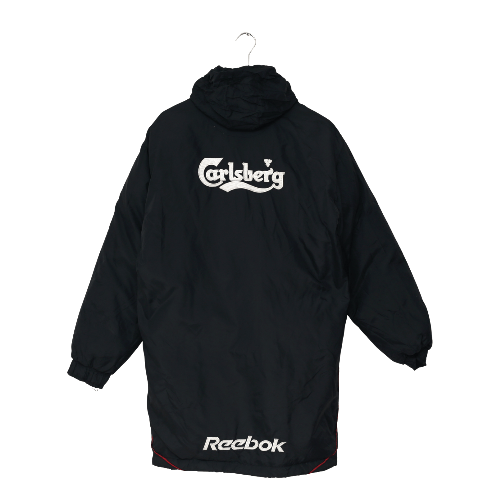 2002/04 Liverpool Vintage Reebok Padded Football Bench Coat Jacket (S/M)