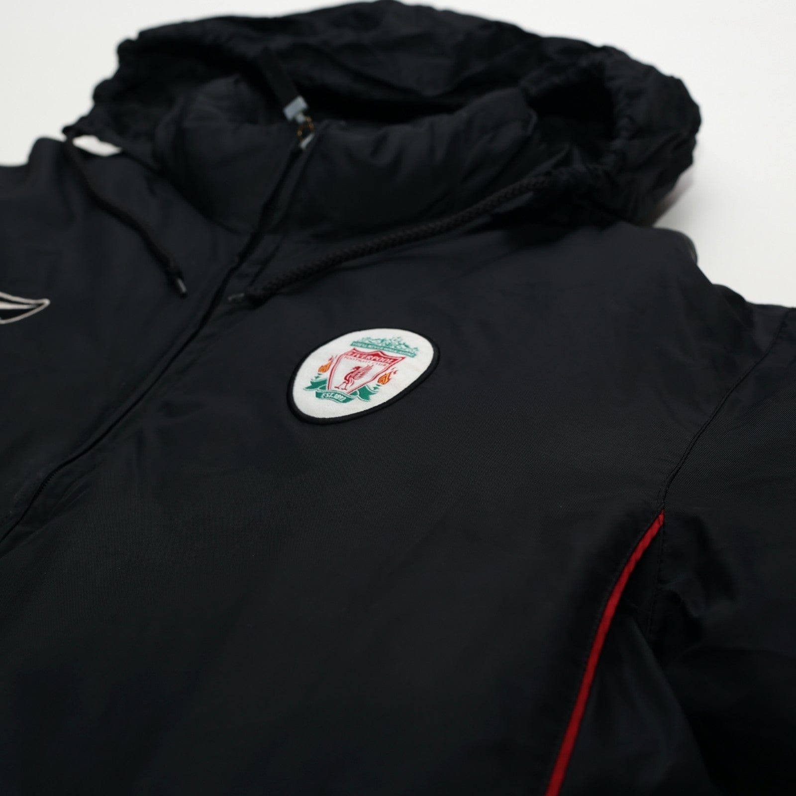 2002/04 Liverpool Vintage Reebok Padded Football Bench Coat Jacket (S/M)