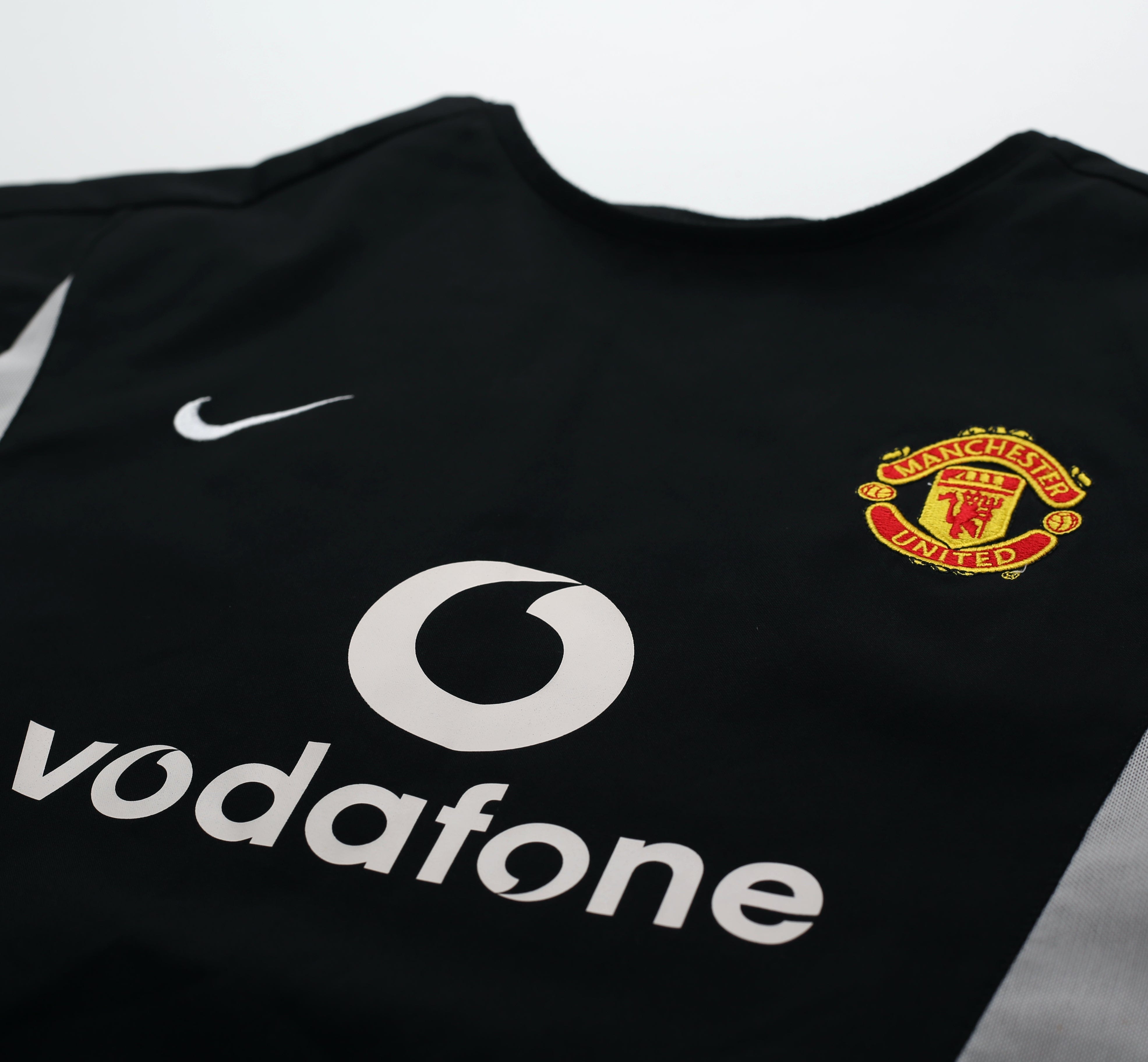 2002/04 MANCHESTER UNITED Vintage Nike Football Training Top