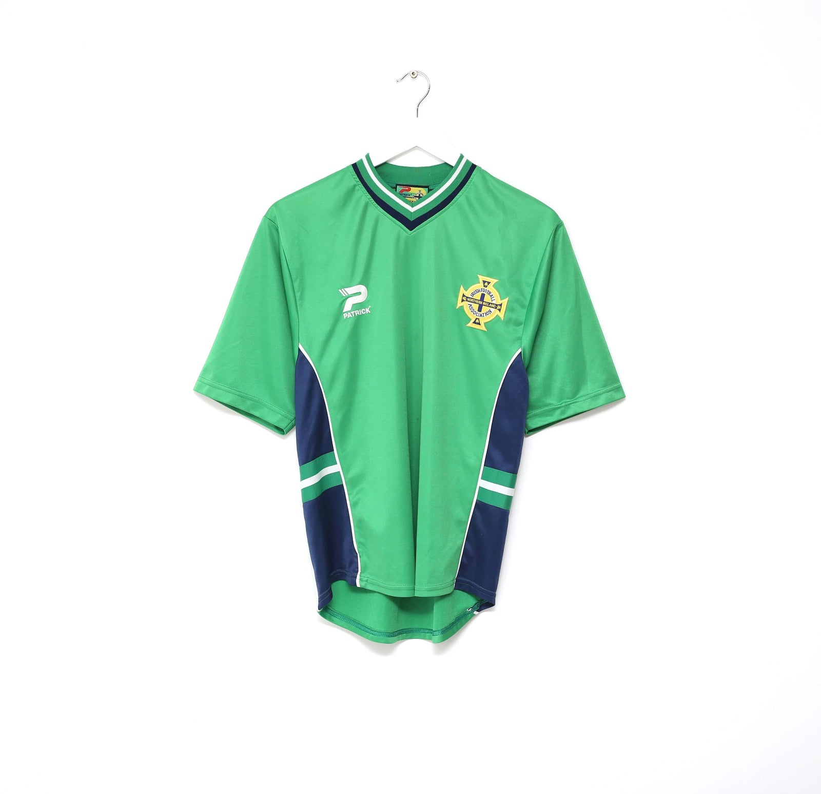 2002/04 NORTHERN IRELAND Vintage Patrick Home Football Shirt (S)