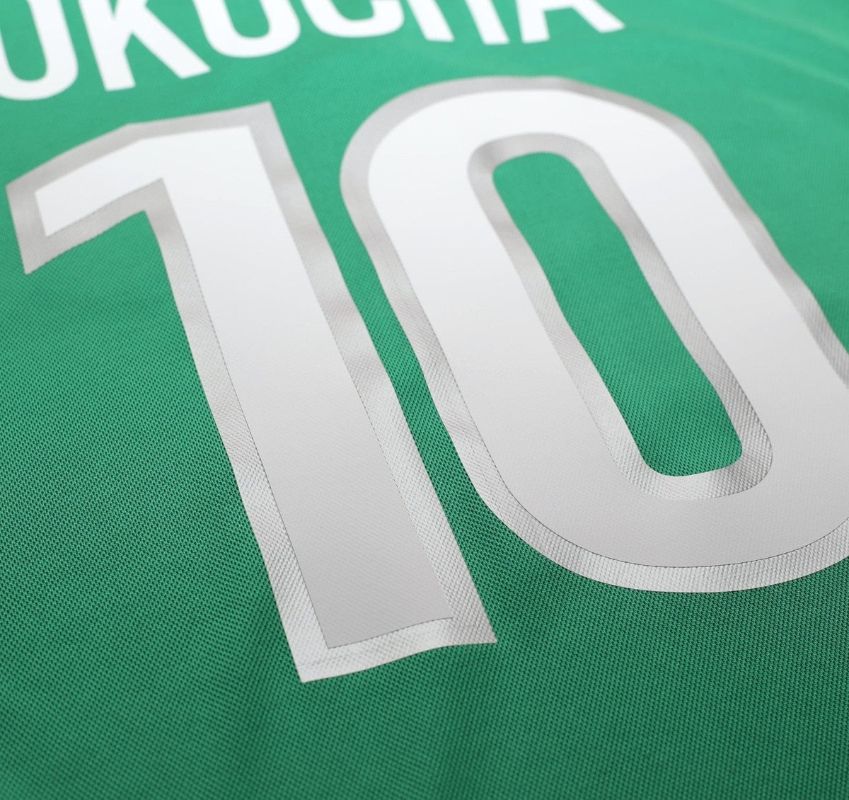 2002/04 OKOCHA #10 Nigeria Vintage Nike Home Football Shirt (XL) PSG 98