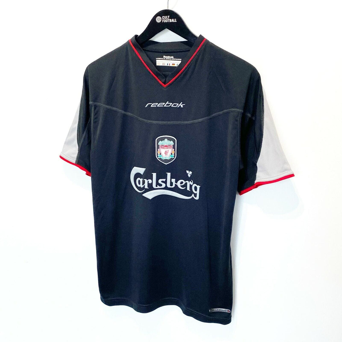 2002/04 OWEN #10 Liverpool Vintage Reebok Away Football Shirt Jersey (S) England