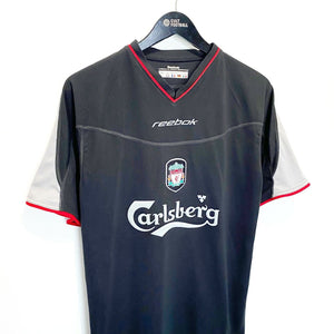 2002/04 OWEN #10 Liverpool Vintage Reebok Away Football Shirt Jersey (S) England