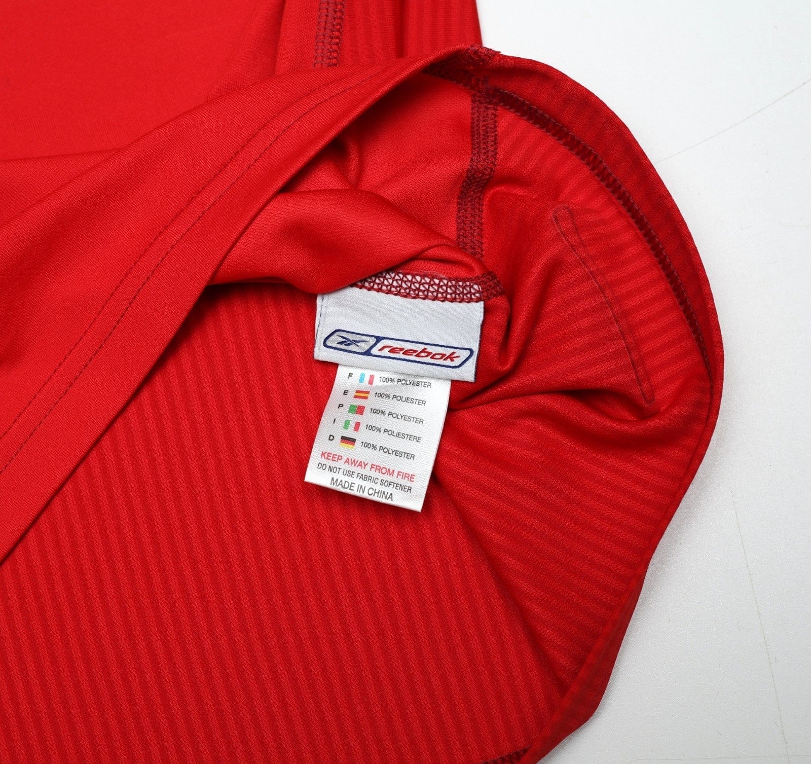 2002/04 OWEN #10 Liverpool Vintage Reebok Home Football Shirt (S) 36/38