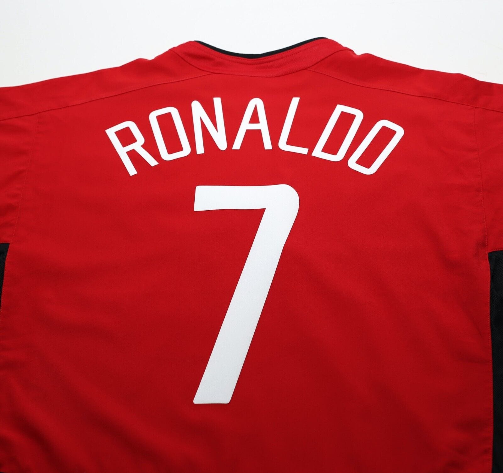 2002/04 RONALDO #7 Manchester United Vintage Nike Home Football Shirt (L)